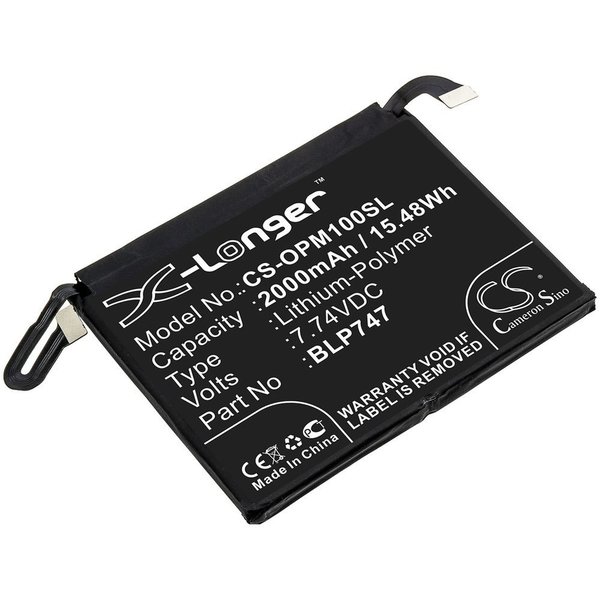 Ilc Replacement for Cameron Sino 4894128157694 Battery 4894128157694